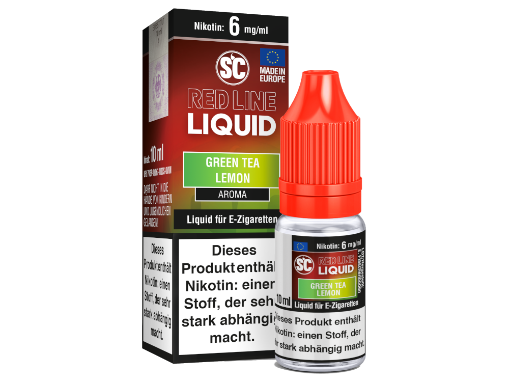 SC - Red Line Nikotin - Green Tea Lemon