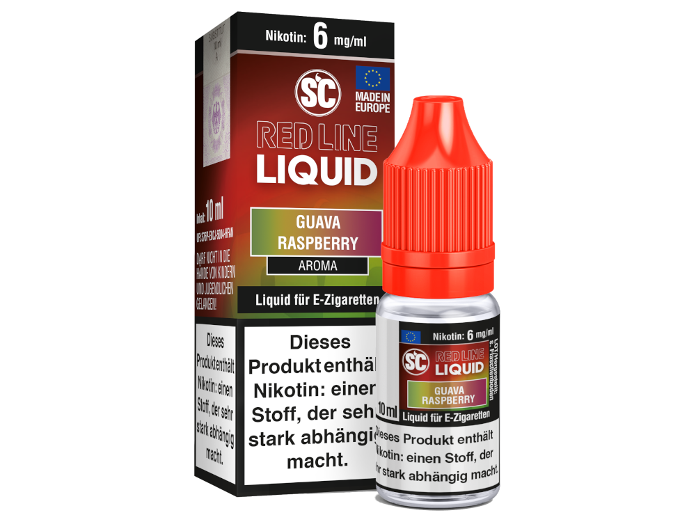 SC - Red Line Nikotin - Guava Raspberry