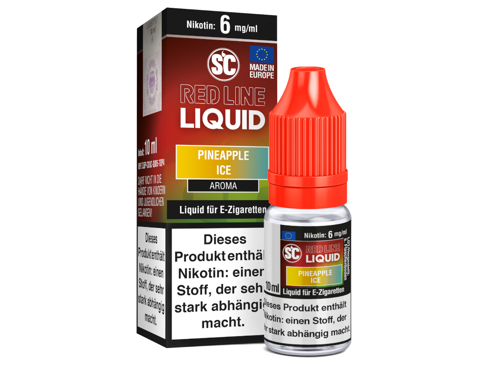 SC - Red Line Nikotin - Pineapple Ice