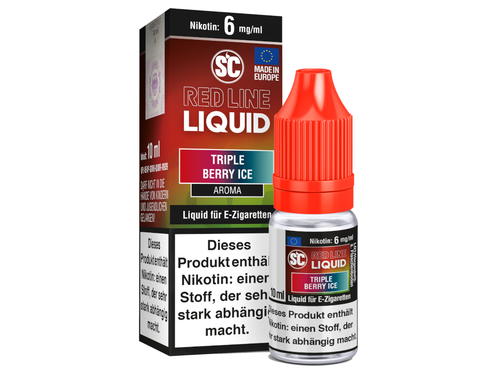 SC - Red Line Nikotin - Triple Berry Ice