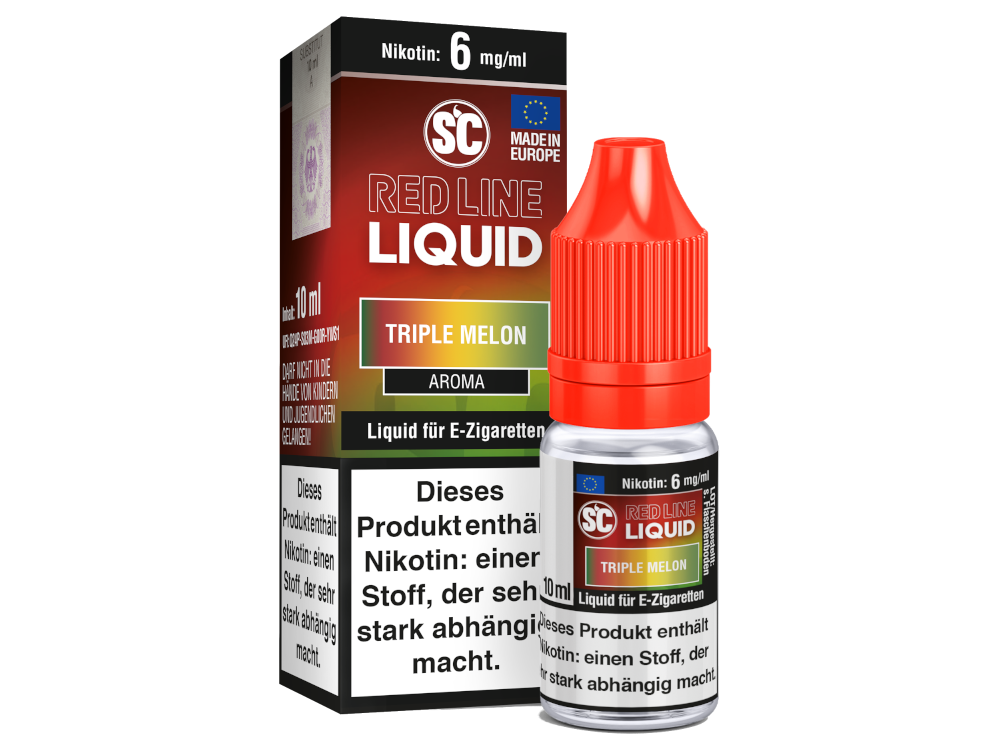 SC - Red Line Nikotin - Triple Melon