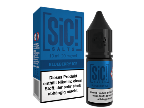 SiC! Salts - Nikotinsalz Liquid - Blueberry Ice - SIC! SALTS