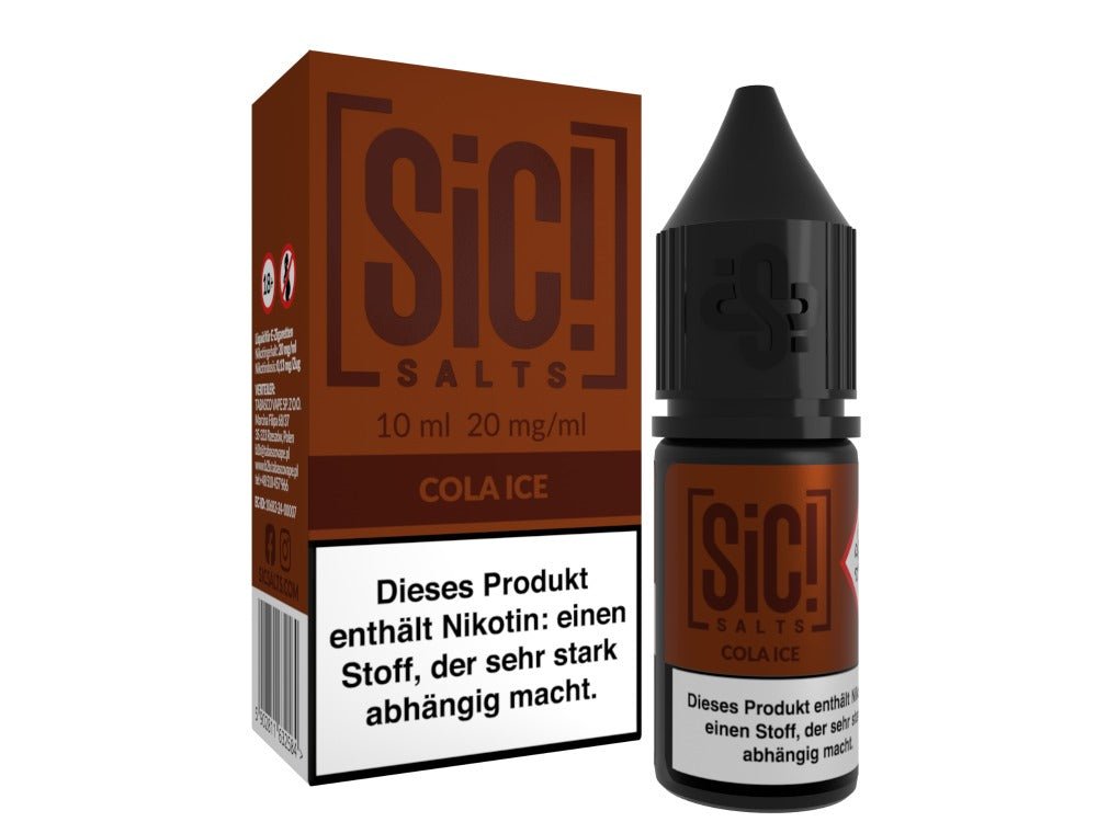 SiC! Salts - Nikotinsalz Liquid - Cola Ice - SIC! SALTS