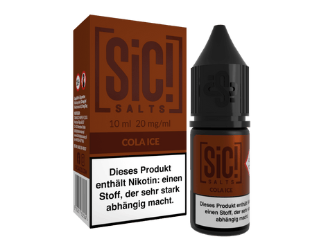 SiC! Salts - Nikotinsalz Liquid - Cola Ice - SIC! SALTS