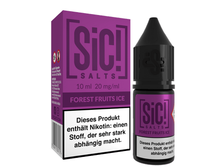SiC! Salts - Nikotinsalz Liquid - Forest Fruits Ice - SIC! SALTS