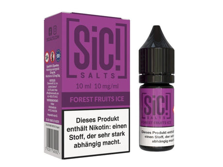 SiC! Salts - Nikotinsalz Liquid - Forest Fruits Ice - SIC! SALTS