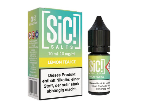 SiC! Salts - Nikotinsalz Liquid - Lemon Tea Ice - SIC! SALTS