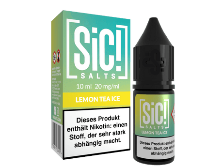 SiC! Salts - Nikotinsalz Liquid - Lemon Tea Ice - SIC! SALTS