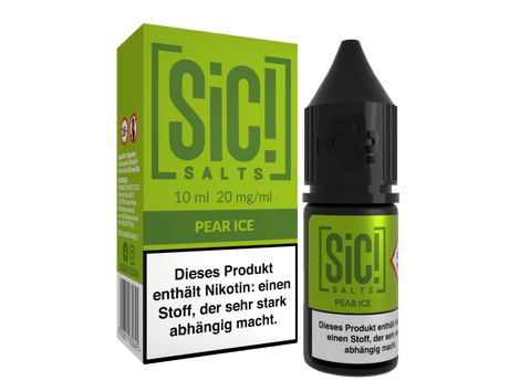 SiC! Salts - Nikotinsalz Liquid - Pear Ice - SIC! SALTS