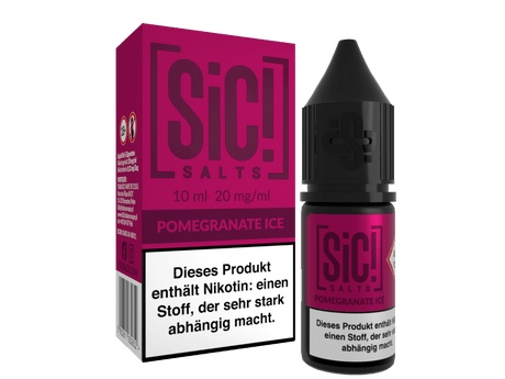 SiC! Salts - Nikotinsalz Liquid - Pomegranate Ice - SIC! SALTS