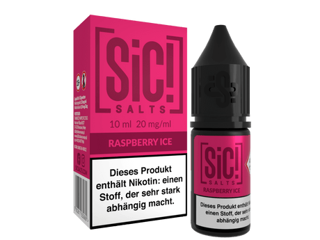 SiC! Salts - Nikotinsalz Liquid - Raspberry Ice - SIC! SALTS
