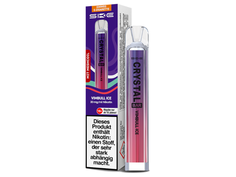 SKE - Crystal Bar Einweg E-Zigarette - Apple Peach