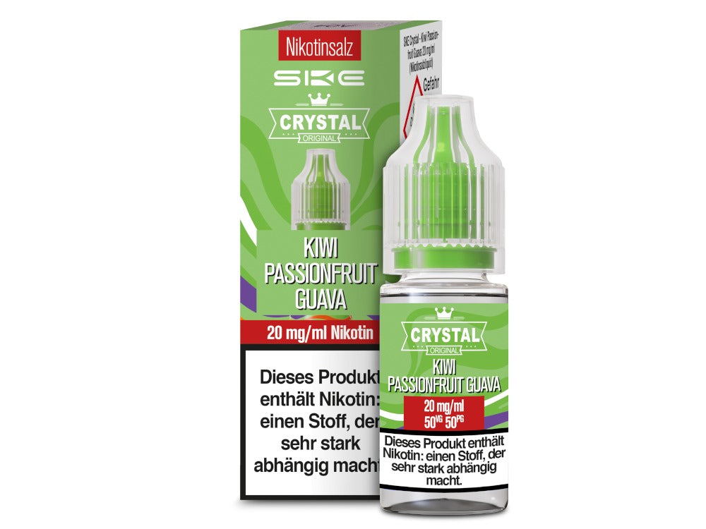SKE - Crystal - Nikotinsalz Liquid - Kiwi Passionfruit Guava