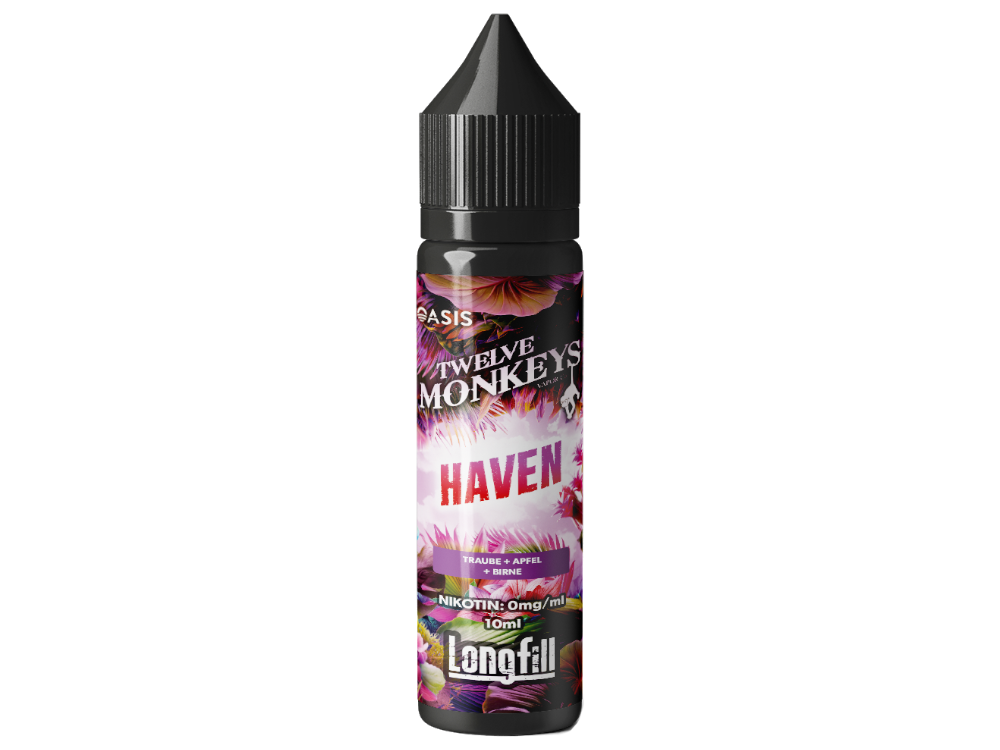 Twelve Monkeys - Longfills 10ml - Haven