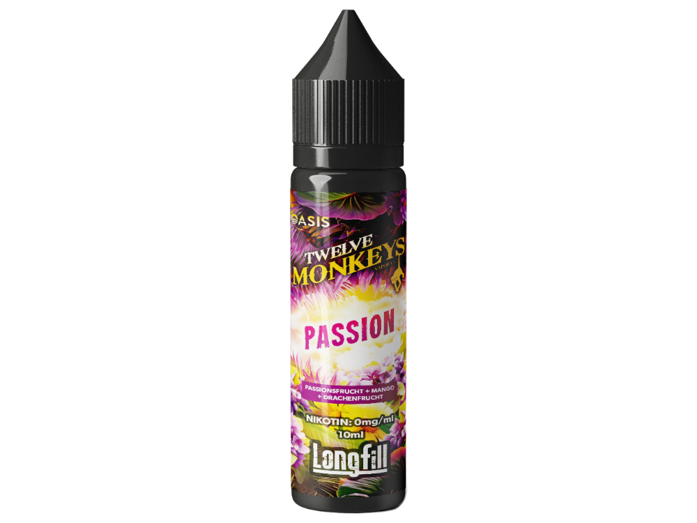 Twelve Monkeys - Longfills 10ml - Passion