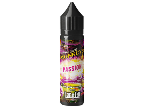 Twelve Monkeys - Longfills 10ml - Passion