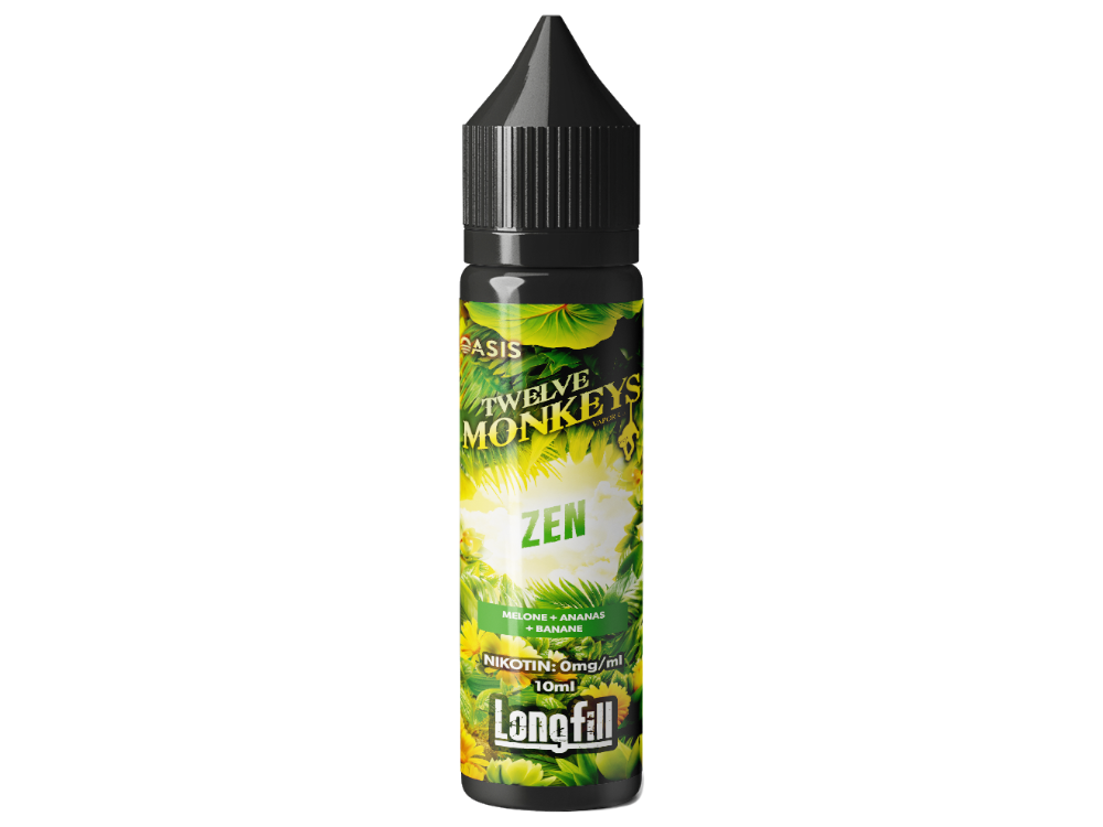 Twelve Monkeys - Longfills 10ml - Zen