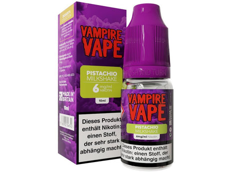 Vampire Vape - Dessert Collection - E - Zigaretten Liquid - Pistachio Milkshake - VAMPIRE VAPE