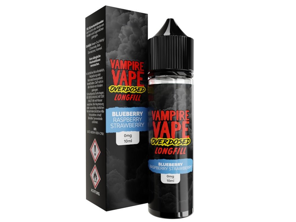 Vampire Vape - Overdosed - Aroma 10 ml - Blueberry Raspberry Strawberry - VAMPIRE VAPE