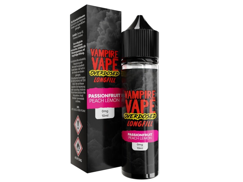 Vampire Vape - Overdosed - Aroma 10 ml - Passionfruit Peach Lemon - VAMPIRE VAPE