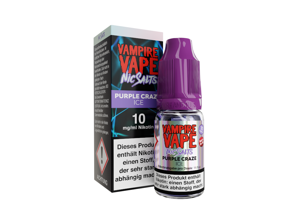 Vampire Vape - Purple Craze Ice - Nikotinsalz Liquid