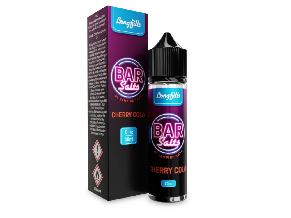 Vampire Vape - Bar Salts - Longfills 10 ml - Cherry Cola