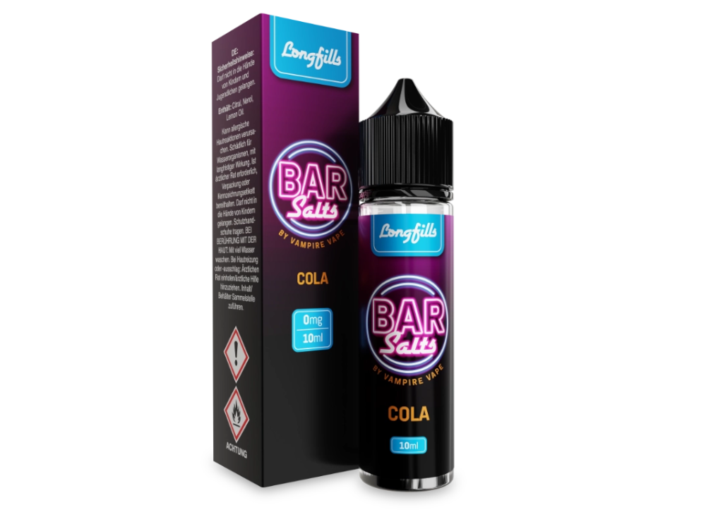 Vampire Vape - Bar Salts - Longfills 10 ml - Cola
