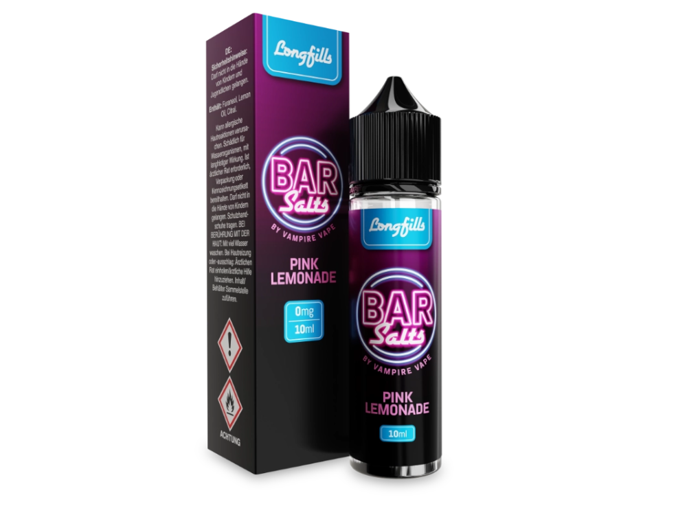 Vampire Vape - Bar Salts - Longfills 10 ml - Pink Lemonade