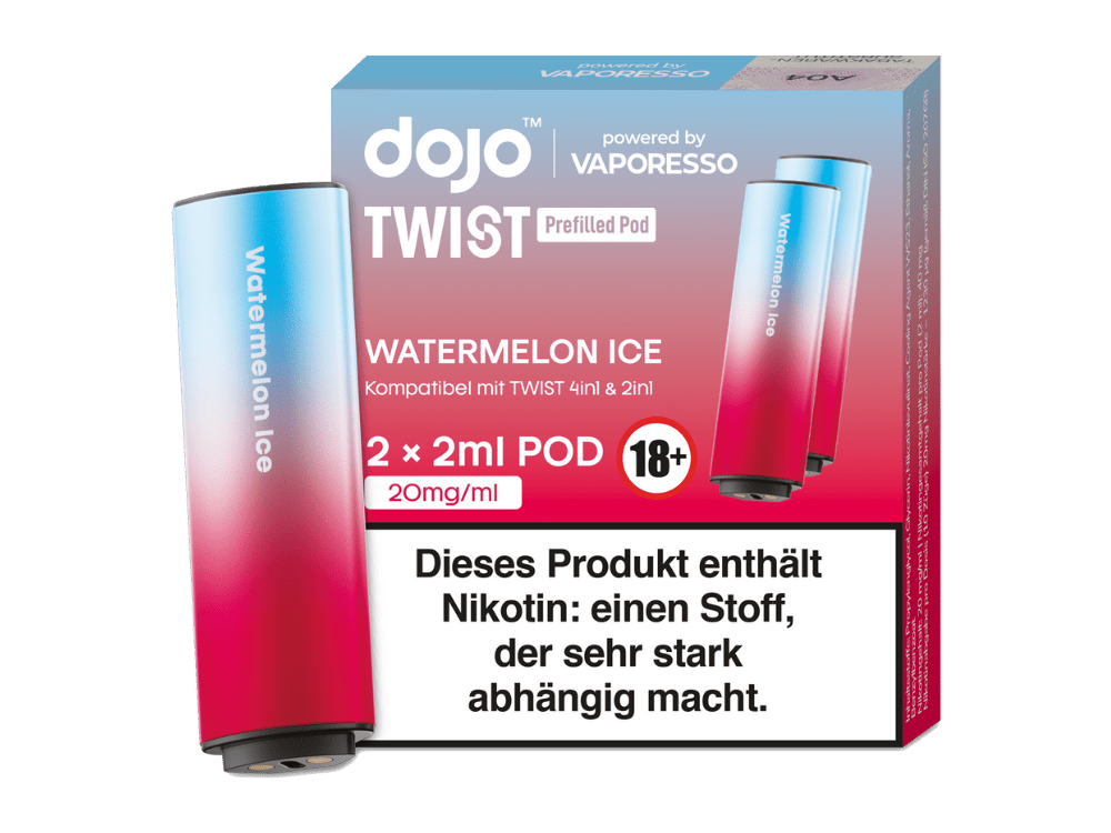 Vaporesso - Dojo - Twist Pod 20 mg/ml (2 Stück pro Packung) - Blueberry Cherry Cranberry - DOJO