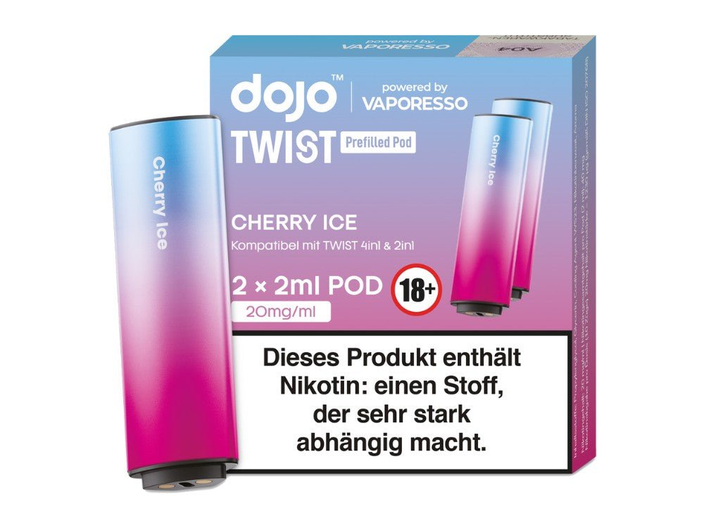 Vaporesso - Dojo - Twist Pod 20 mg/ml (2 Stück pro Packung) - Blueberry Cherry Cranberry - DOJO