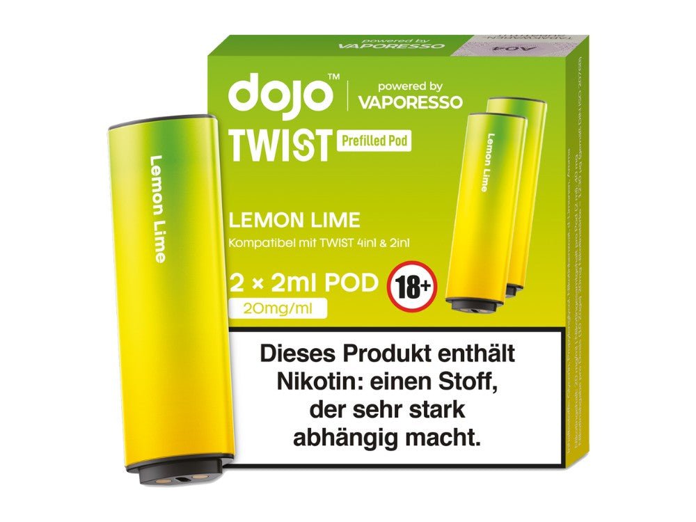 Vaporesso - Dojo - Twist Pod 20 mg/ml (2 Stück pro Packung) - Blueberry Cherry Cranberry - DOJO