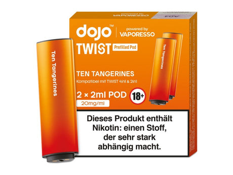Vaporesso - Dojo - Twist Pod 20 mg/ml (2 Stück pro Packung) - Blueberry Cherry Cranberry - DOJO