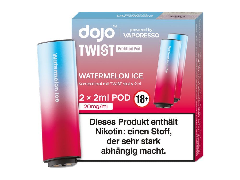 Vaporesso - Dojo - Twist Pod 20 mg/ml (2 Stück pro Packung) - Blueberry Cherry Cranberry - DOJO