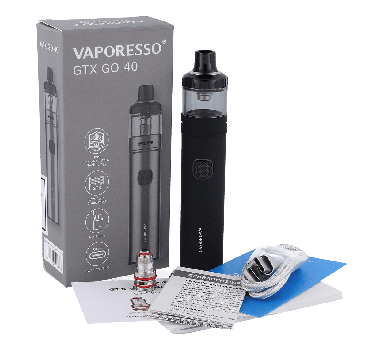 Vaporesso - GTX GO 40 E - Zigaretten Set - VAPORESSO