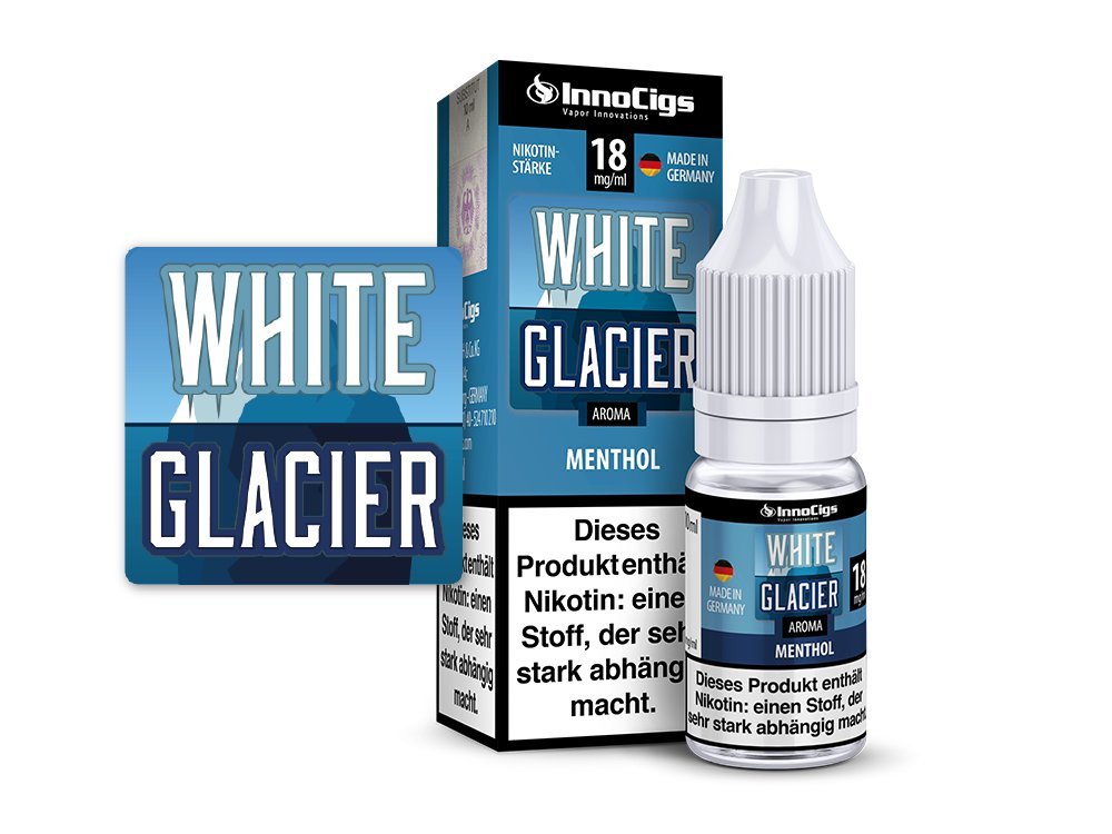 White Glacier Fresh Aroma - Liquid für E - Zigaretten - INNOCIGS LIQUID