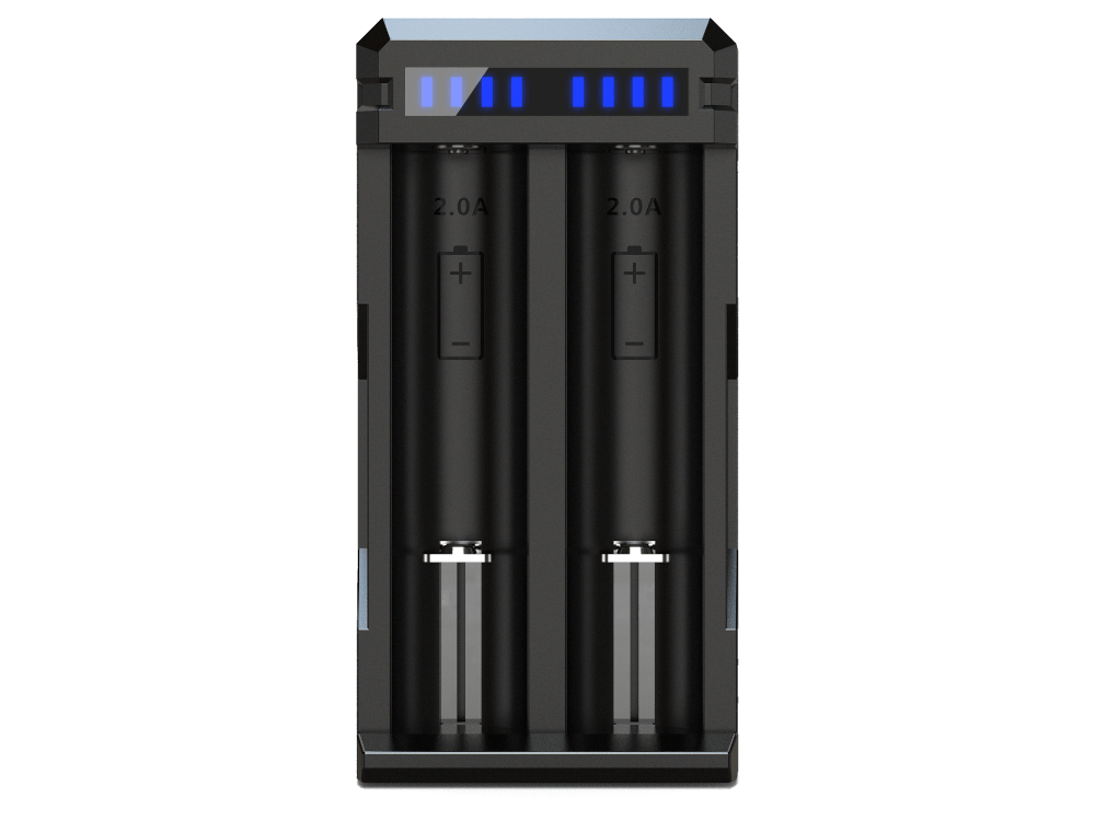 XTAR - SC2 Ladegerät mit USB - C Anschluss - XTAR