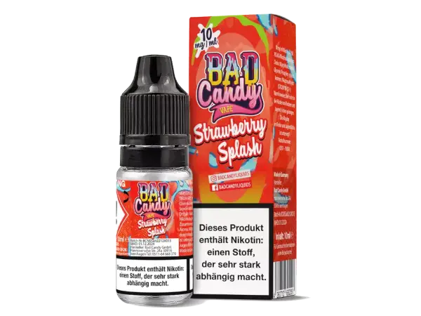 Bad Candy Strawberry Splash Nikotinsalz