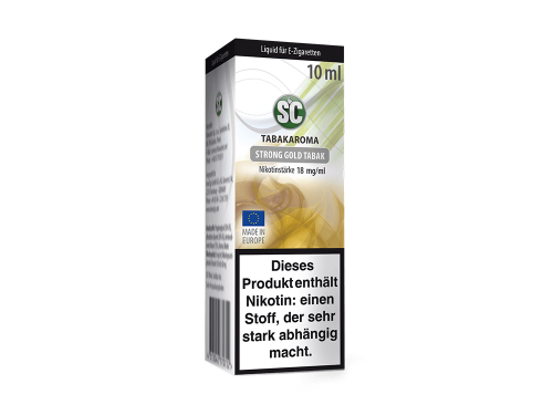 Strong Gold Tabak Liquid von SC