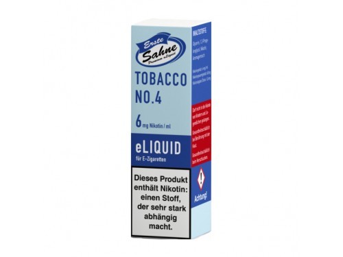Erste Sahne Liquid 10ml tabak no.4