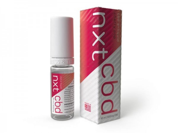 NXT CBD E-Liquid Cherry Pop mit Kirsch Geschmack
