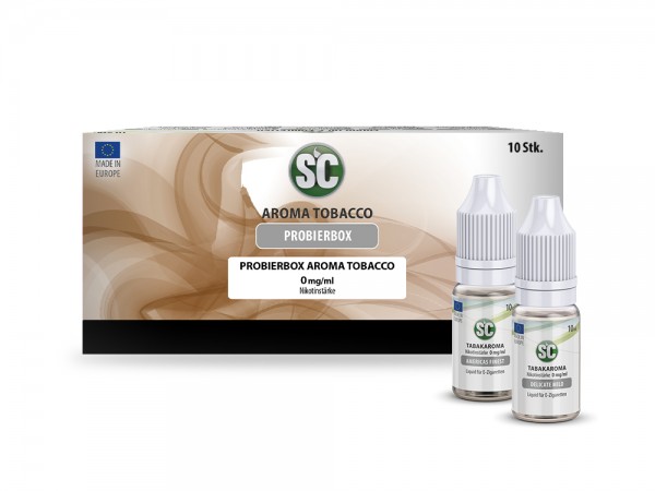 SC Probierbox Tabak Liquids günstig