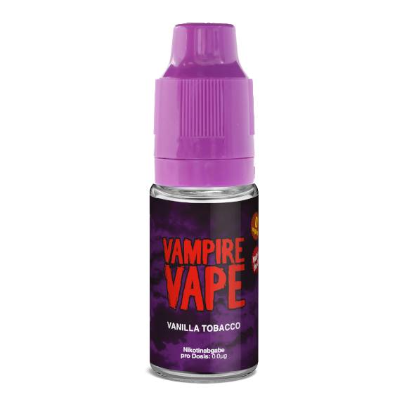 Vanilla Tobacco E Liquid 10ml von Vampire Vape