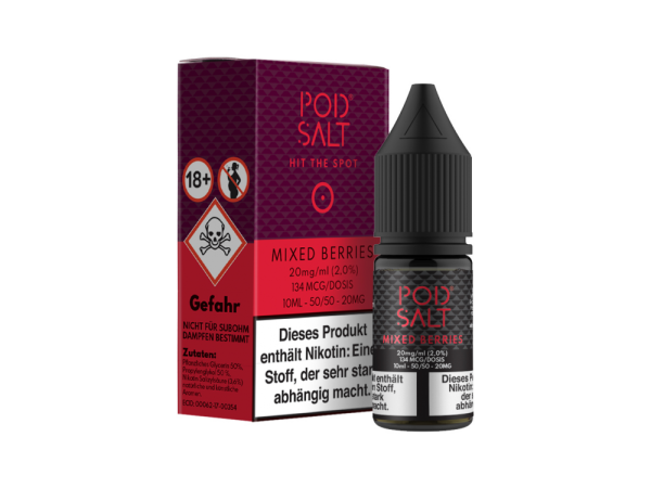 Mixed Berries Nikotinsalz Liquid Pod Salt