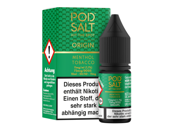 Menthol Tobacco POD SALT Nikotinsalz Liquid 11mg