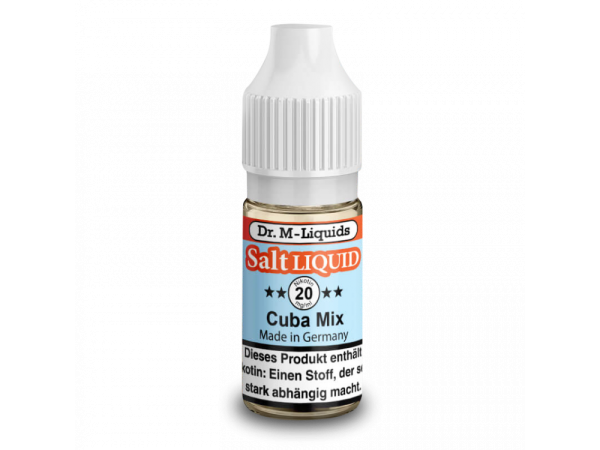 Cuba Mix Nikotinsalz Liquid 20mg/ml von Dr M