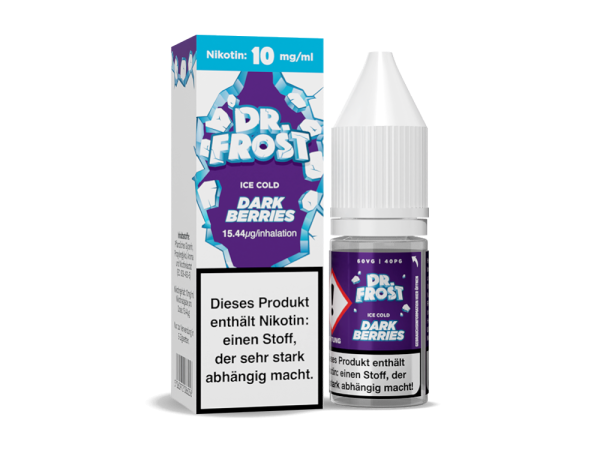 Dr. Frost Nikotinsalz Liquid Dark Berries 10mg