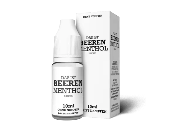 Beeren Menthol Liquid Das ist Dampfen