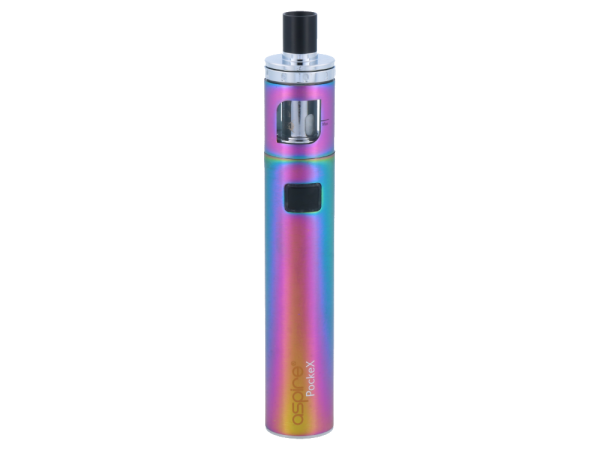 PockeX aspire e zigaretten set regenbogen