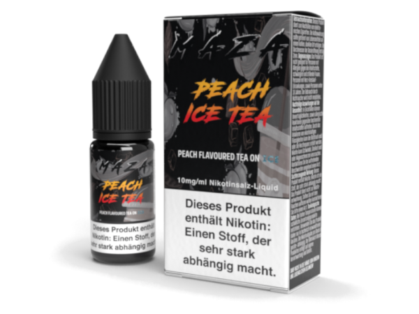 Peach Ice Tea 10ml Nikotinsalz Liquid MaZa 10mg
