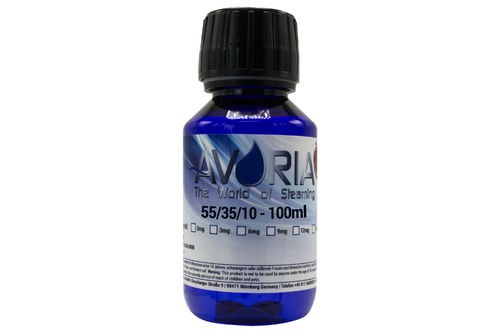 100 ml Liquid Base von Avoria ohne Nikotin